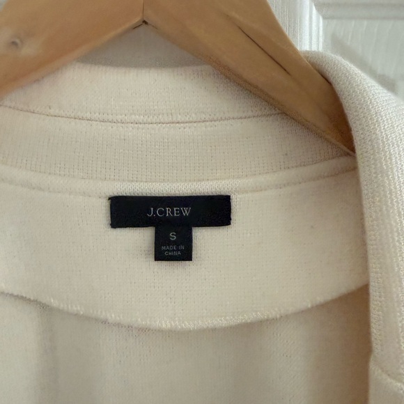 J.crew Cream Single-Button Blazer sweater - Picture 3 of 5